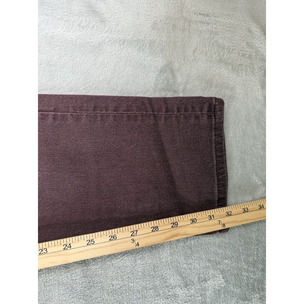 Levis 510 Pants Men's 38x32 Burgundy Skinny Jeans - Picture 3 of 13